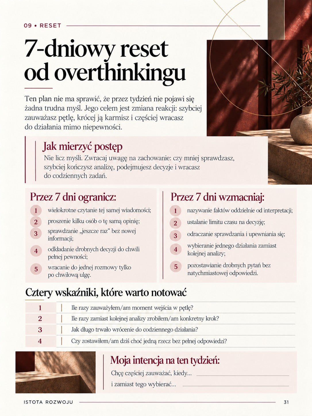 Podgląd planu 7 dni